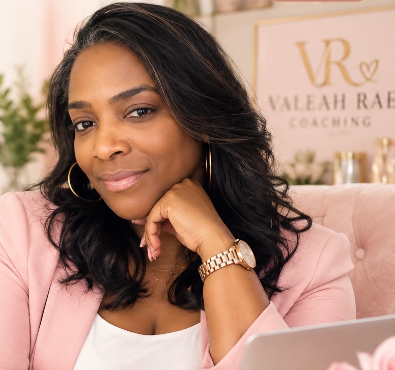 AI-styled portrait inspired by the photos supplied for Valeah Rae Coaching
